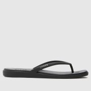 Crocs Miami Flip Sandals in Black