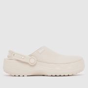 Crocs Classic Crafted Clog Sandals in Off-White