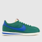 Nike Cortez Trainers in Green Multi