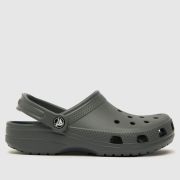 Crocs Grey Classic Clog Youth Sandals