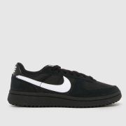 Nike Black & White Field General Youth Trainers