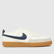 Nike Court Vision Trainers in Beige Multi