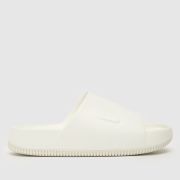 Nike Calm Slide Sandals in White