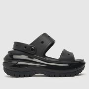 Crocs Mega Crush Sandals in Black