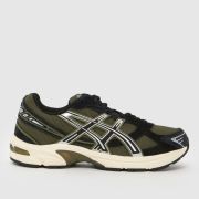 ASICS GEL-1130 Trainers in Black & Green