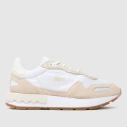 Lacoste Partner 70s Trainers in Off-White Multi