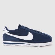 Nike Cortez Trainers in Navy & White