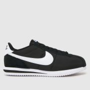 Nike Cortez Trainers in Black & White
