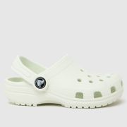 Crocs Light Green Classic Clog Toddler Sandals