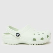 Crocs Light Green Classic Clog Junior Sandals