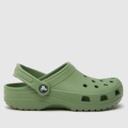 Crocs Khaki Classic Clog Youth Sandals
