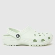 Crocs Light Green Classic Clog Youth Sandals