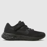 Nike Black Revolution 6 FlyEase Youth Trainers