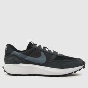 Nike Waffle Debut Trainers in Black & White