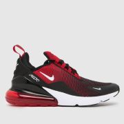 Nike Red Air Max 270 Boys Youth Trainers