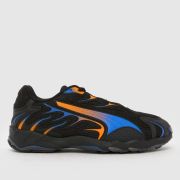 PUMA Black Multi Inhale Boys Youth Trainers