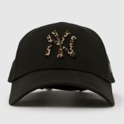 New Era Black Multi Leopard Infill 9FORTY Cap