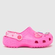 Crocs Pink Classic Barbie Clog Girls Junior Sandals