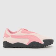 PUMA Pink Multi Mostro OG Girls Junior Trainers