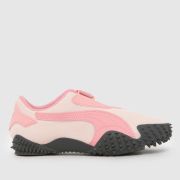 PUMA Pink Multi Mostro OG Girls Youth Trainers