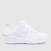 Nike White Star Runner 4 Youth Trainers