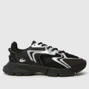 Lacoste Black & Silver L003 Neo Youth Trainers