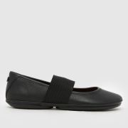 CAMPER Right Ballerina Flats in Black
