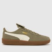 PUMA Palermo Trainers in Khaki
