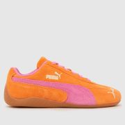 PUMA SpeeDCat Trainers in Orange