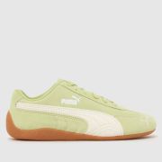 PUMA SpeeDCat Trainers in Light Green
