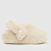 Crocs Natural Classic Cozzzy Unisex Toddler Slippers