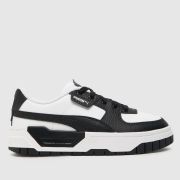 PUMA White & Black Cali Dream Youth Trainers