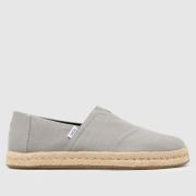 TOMS Alpargata Rope 2.0 Shoes in Grey