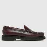 G.H. BASS Weejun Larson Penny Loafer Shoes in Burgundy