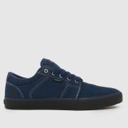 Etnies Barge LS Trainers in Navy & Black