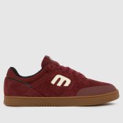 Etnies Marana Trainers in Burgundy