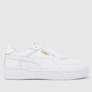 PUMA CA Pro Trainers in White