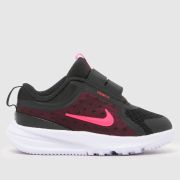 Nike Black & pink Star Runner 5 Girls Toddler Trainers