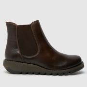 Fly London Salv Chelsea Boots in Brown