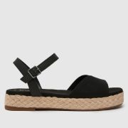 TOMS Abby Sandals in Black