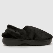 Crocs Classic Unfurgettable Clog Sandals in Black
