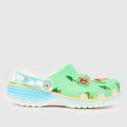Crocs Light Green Classic Animal Crossing Clog Youth Sandals