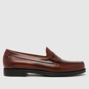 G.H. BASS Weejuns Larson Penny Loafer Shoes in Brown