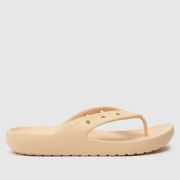 Crocs Classic Flip 2.0 Sandals in Natural