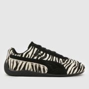 PUMA Speedcat Trainers in Black & White