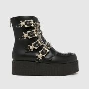 UNDERGROUND Original WuIfrun Creeper Hi Boots in Black