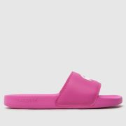 Lacoste Serve Slide 0.0 Sandals in Pink