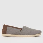 TOMS Alpargata Shoes in Grey