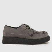 UNDERGROUND Original Wulfrun Creeper Shoes in Grey