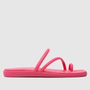Crocs Miami Toe Loop Sandals in Pink